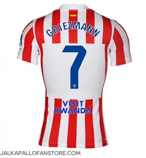 Atletico Madrid Antoine Griezmann #7 Kotipaita 2025-26 Lyhythihainen Atletico Madrid Antoine Griezmann #7 Kotipaita 2025-26 Lyhythihainen